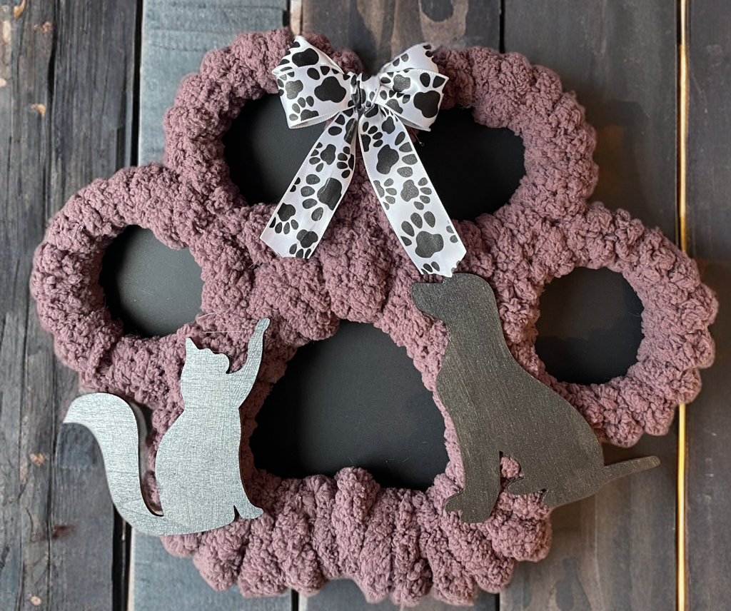 Paw wreaths